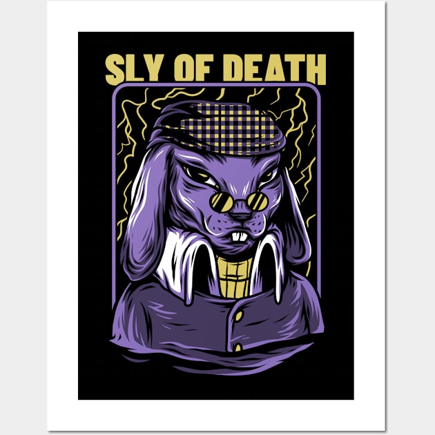 Sly of Death Wall Art by Doris4all